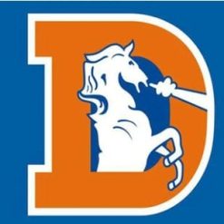 Denver Broncos America Flag 3X5 Ft Polyester Banner USA 90x150cm