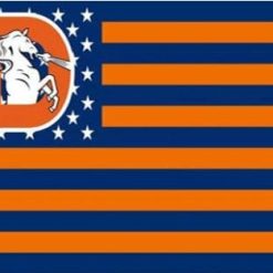 Denver Broncos Logo Flag 3X5 Ft Polyester Banner USA 90x150cm