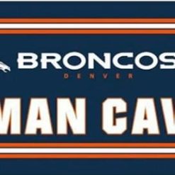 Denver Broncos MAN CAVE Outdoor Flag 3X5 Ft Polyester Banner USA 90x150cm