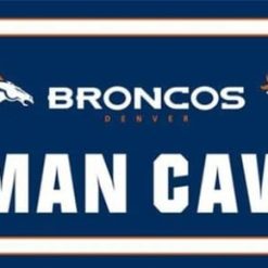 Denver Broncos MAN CAVE US Flag 3X5 Ft Polyester Banner USA 90x150cm