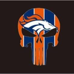 Denver Broncos Team Black US Flag 3X5 Ft Polyester Banner USA 90x150cm