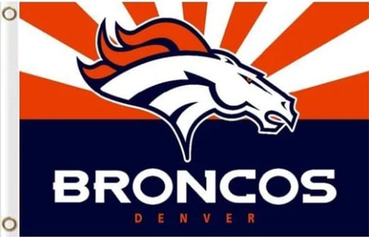 Denver Broncos US Flag 3X5 Ft Polyester Banner USA 90x150cm