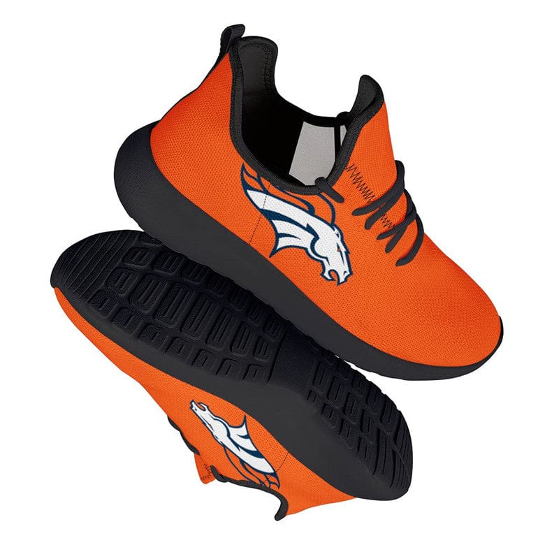 Alternative view of Denver Broncos Team Name Limited Sneaker Shoes For Men Women Fans