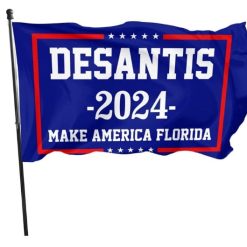Desantis 2024 Make America Florida 3x5 Ft Banner Flags Garden Flag Home