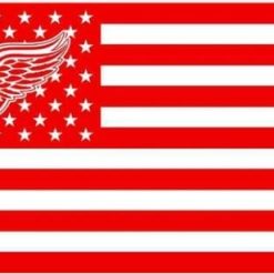 Detroit Red Wings Flag 3X5Ft Polyester Digital Print Banner USA