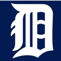 Detroit Tigers Baseball Club Blue Flag 3X5Ft Banner USA Polyester with Brass Grommets