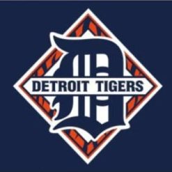 Detroit Tigers US Flag 3X5Ft Banner USA Polyester with Brass Grommets