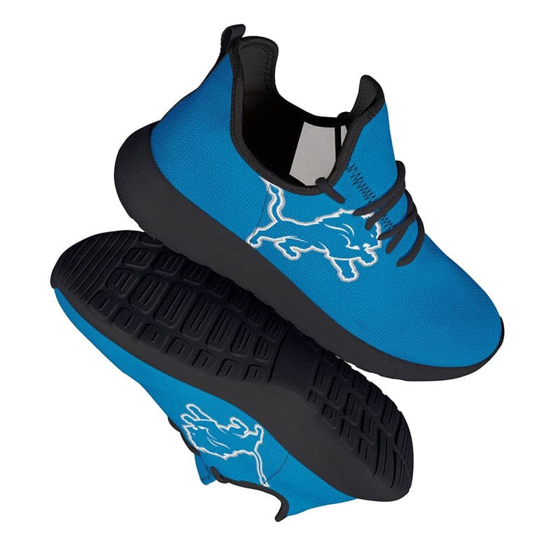 Alternative view of Detroit Lions Team Name Limited Sneaker Shoes For Men Women Fans