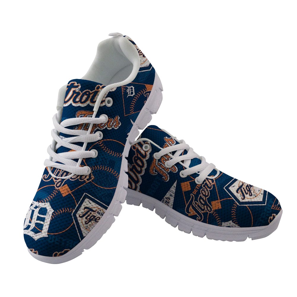 Alternative view of Detroit Tigers Animal Patterns Limited MLB Sneakers Shoes Unique Patterns For Men Women Fans
