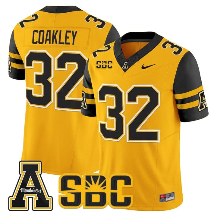 Dexter Coakley Jersey #32 App State Mountaineers 2025 Vapor Limited Stitched - Image 3