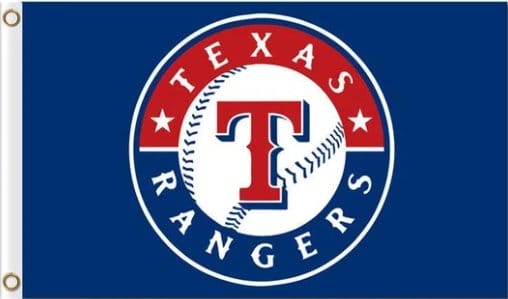 Digital Print Texas Rangers US Flag 3X5Ft Banner USA Polyester with Brass Grommets