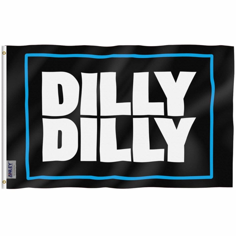Dilly Dilly Flag - Tailgates and Parties Beer Flag with Brass Grommets 3X5Ft Banner USA Polyester