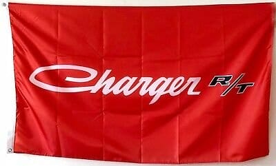 Dodge Charger RT Red Flag 3X5 Ft Polyester Banner USA 90x150cm
