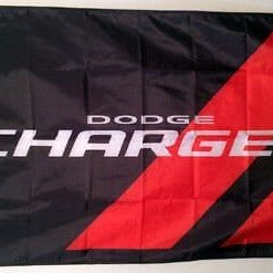 Dodge Charger Red Flag 3X5 Ft Polyester Banner USA 90x150cm