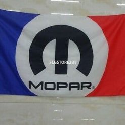 Dodge Chrysler Plymouth White Flag 3X5 Ft Polyester Banner USA 90x150cm