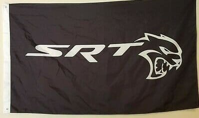 Dodge Demon Challenger Black Flag 3X5 Ft Polyester Banner USA 90x150cm