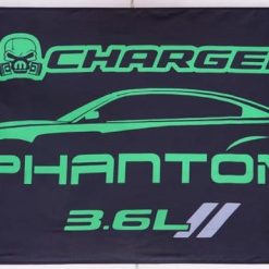 Dodge Flag Charger Phantom Flag 3X5 Ft Polyester Banner USA 90x150cm