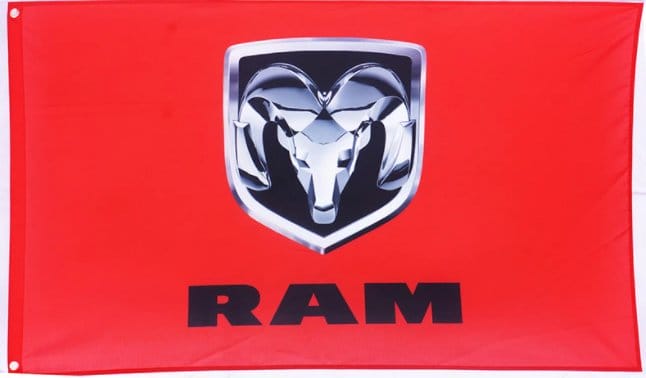 Dodge Flag Ram Flag 3X5 Ft Polyester Banner USA 90x150cm