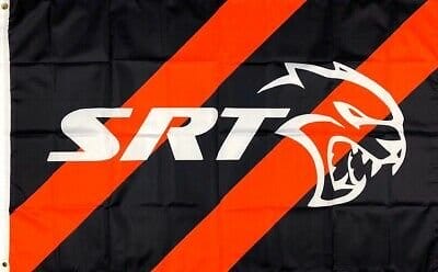 Dodge SRT Flag 3X5 Ft Polyester Banner USA 90x150cm