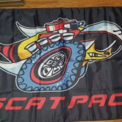 Dodge Scatpack Flag 3X5 Ft Polyester Banner USA 90x150cm