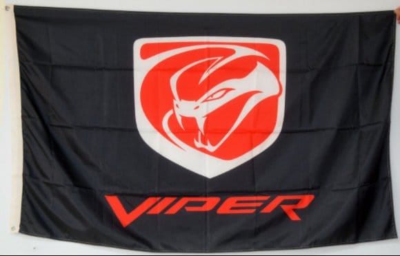 Dodge Viper Flag 3X5 Ft Polyester Banner USA 90x150cm
