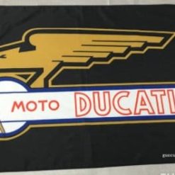 Ducati Moto Flag 3X5 Ft Polyester Banner USA 90x150cm