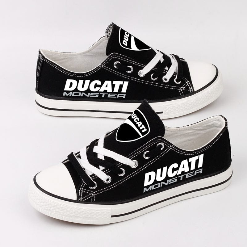 Ducati Canvas Sneakers Shoes For Men Women Fans - Image 10
