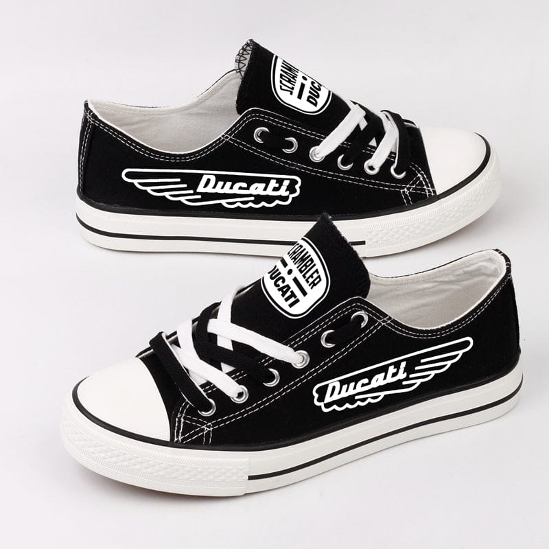 Alternative view of Ducati Canvas Sneakers Shoes For Men Women Fans
