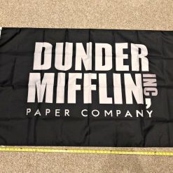 Dunder Mifflin Flag Paper Company Michael Scott The Office 3x5ft