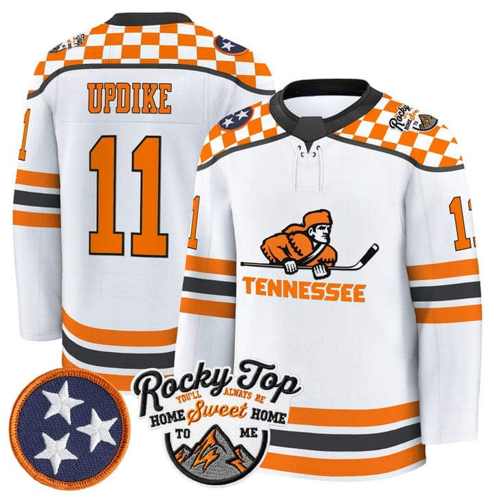 Alternative view of Dylan Updike Jersey #11 Tennessee Volunteers 2025-26 Hockey Premium Stitched