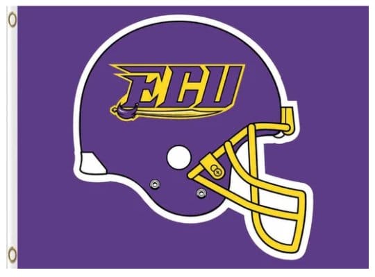 East Carolina Pirates Basketball USA Club Flag 3X5ft Banner USA Polyester with 2 Brass Grommets