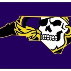 East Carolina Pirates Flag 3X5ft Banner USA Polyester with 2 Brass Grommets