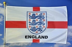 England Football Flag 3x5ft Banner polyester