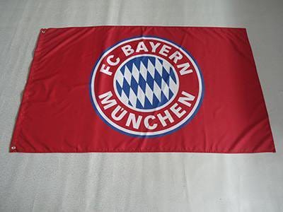 FC Bayern Munchen Flag 3x5ft Banner polyester