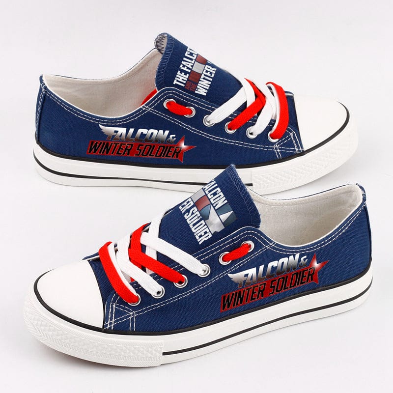 Alternative view of Falcon & Winter Soldier Sport Sneakers Shoes For Men Women Fans