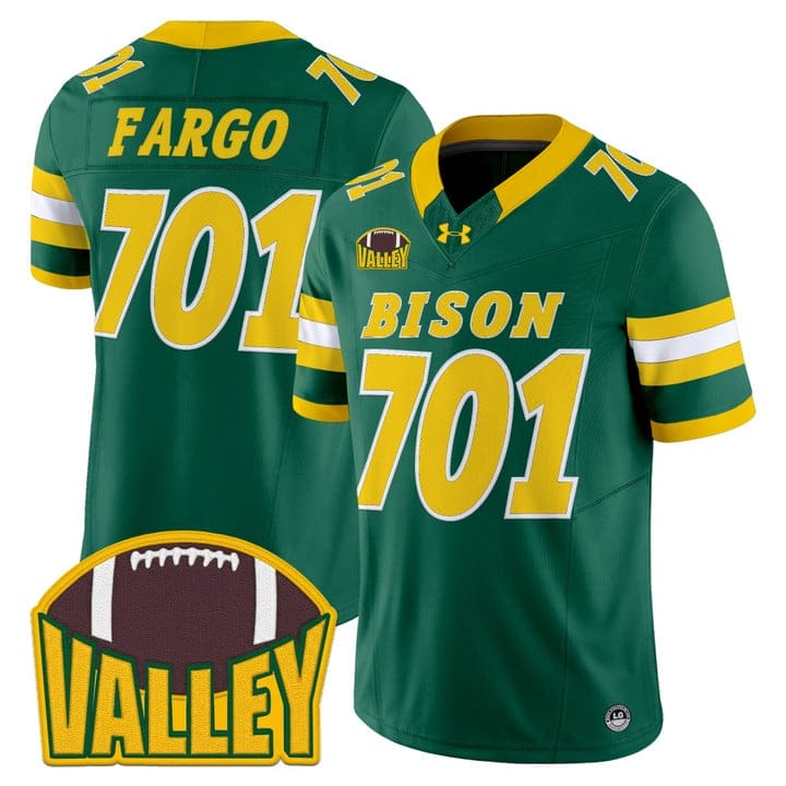 Fargo Jersey #701 North Dakota State Bison 2025 Limited Stitched - Image 5