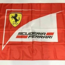 Ferrari Flag - Car Italy Collectible Mechanic Workshop Man Cave 3x5ft