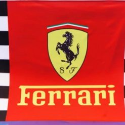 Ferrari Flag Red Car Racing 3X5 Ft Polyester Banner USA 90x150cm