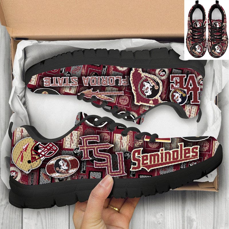 Florida Patterns Canvas Limited Sneaker Shoes For Men Women Fans