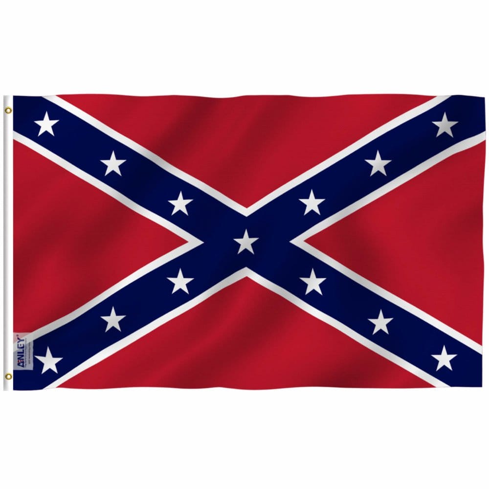 Fly Breeze the Confederate Flag with Brass Grommets 3X5Ft Banner USA