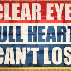Football Flag Clear Eyes Full Heart Beer College Man Cave USA 3x5'