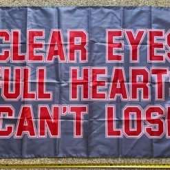 Football Flag Clear Eyes Full Heart GR Beer Drink Funny Sign USA 3x5' Banner
