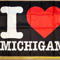 Football Flag Michigan Vs. Everybody Black Wolverines Beer USA 3x5'