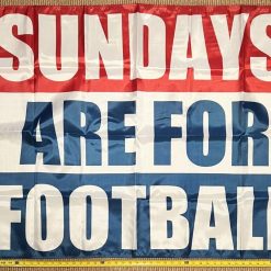 Football Flag Sun Beer Golf Dorm Man Cave College Banner USA 3x5'