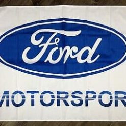 Ford Motorsport Flag 3X5 Ft Polyester Banner USA 90x150cm