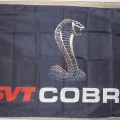 Ford Mustang SVT Cobra Flag 3X5 Ft Polyester Banner USA 90x150cm