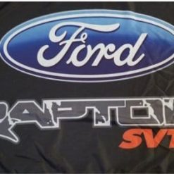 Ford RAPTOR SVT BLACK Flag 3X5 Ft Polyester Banner USA 90x150cm