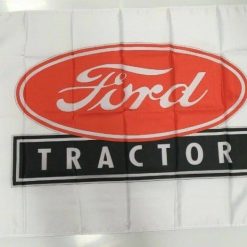 Ford Tractor Banner Flag Car Farm Machinery Equipment Ride On Mechanic Man Cave 3x5ft
