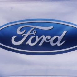 Ford White Flag 3X5 Ft Polyester USA 90x150cm