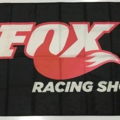 Fox Style 1 Racing Shox Banner Flag - Car ATV Bike Oil Head Suspension Mechanic 3x5ft
